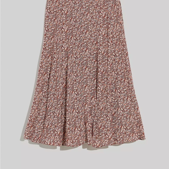 Madewell floral seamed midi skirt - Picture 4 of 10